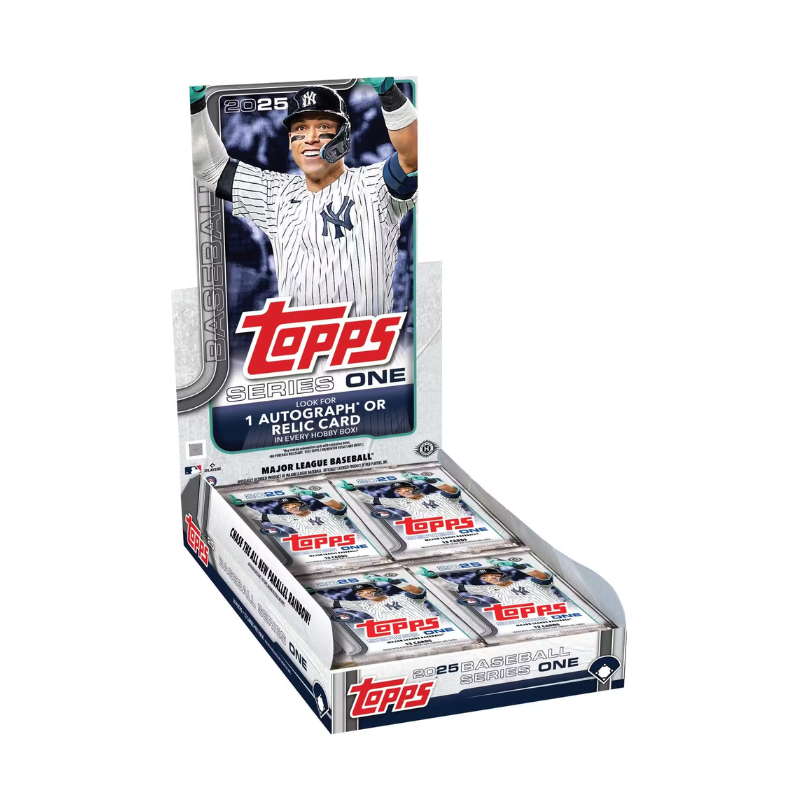 16acc06a-resizingforshopify-2025-01-27T135308.717 2025 Topps Series 1 Baseball Hobby 12 Box Case image 0
