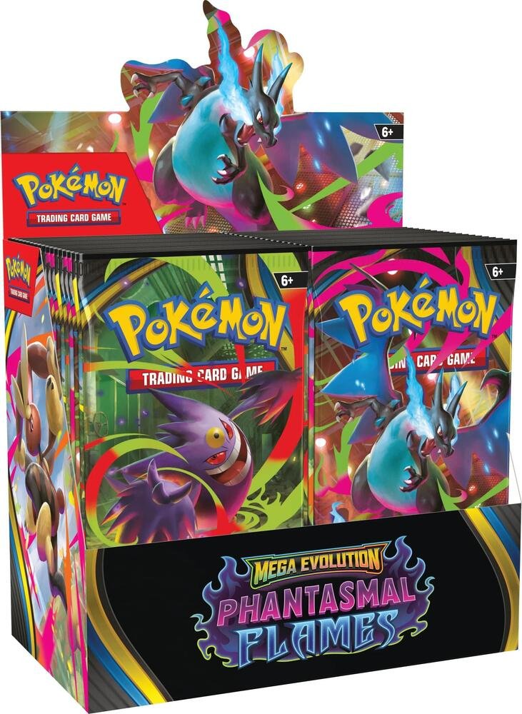 8a6ba04b-654137_in_1000x1000_d7b223d0-cce5-4f61-b65f-ba968c63d8cb Pokemon TCG: Phantasmal Flames Booster Box image 0