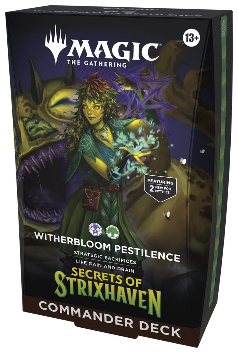 90bf0085-wizards-of-the-coast-magic-the-gathering-secrets-of-strixhaven-commander-deck-witherbloom-pestilence-1218569054 Magic: The Gathering - Secrets of Strixhaven Commander Deck: Witherbloom Pestilence image 2