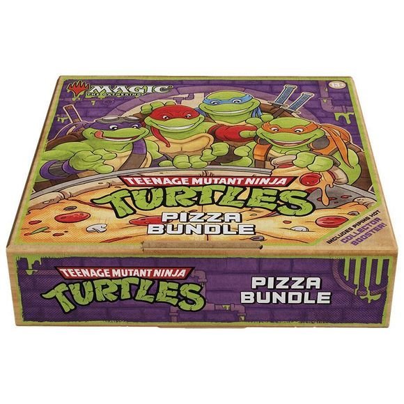 d87867fc-195166308371-1 Magic The Gathering Teenage Mutant Ninja Turtles Pizza Bundle image 0